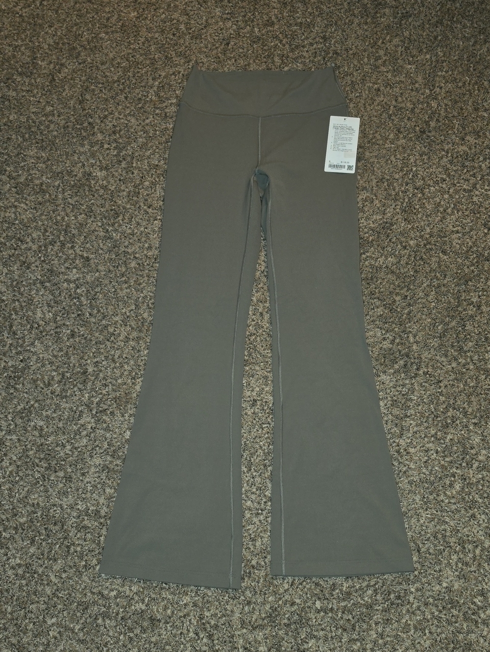Lululemon Nwts Groove Nulu HR Flared Pant *regular! Nomad!! Sz 8 32.5" Inseam